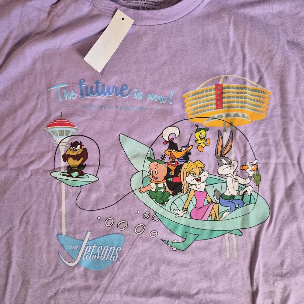 Kids Purple Graphic T-Shirt